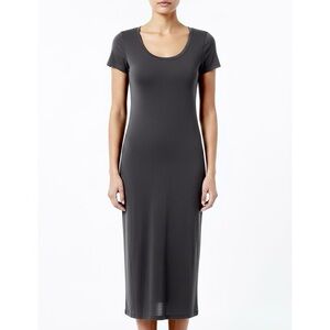 T-Shirt Midi Dress Short Sleeve Long Maxi NO SIZE Unbranded Knit Bodycon